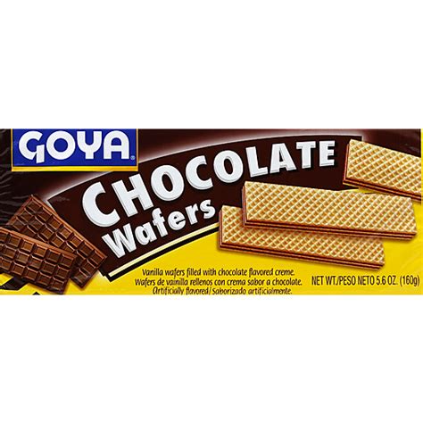 Goya Chocolate Wafer Hispanic Foodtown