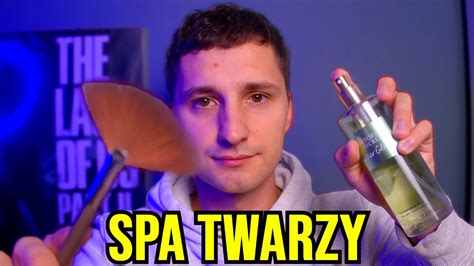 ASMR po polsku Kolega Pielęgnuje Ci Twarz szept ciche mówienie