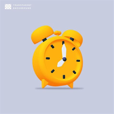 Premium Psd 3d Clock Alarm