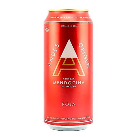 Cerveza Andes Origen ROJA Lata 473ml Tienda De Cervezas Beerlanders