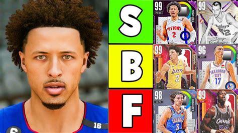 Best Cards In Nba K Myteam Tier List Youtube