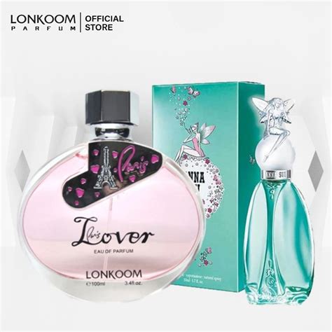 Lonkoom Paris Lover Pink Edp Female Perfume Valentines T Floral Fruity Fragrance 100ml