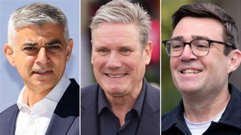 Sadiq Khan And Andy Burnham Clash With Keir Starmer Over Ulez And