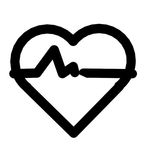 Health Heart Heart Rate Vector Svg Icon Svg Repo