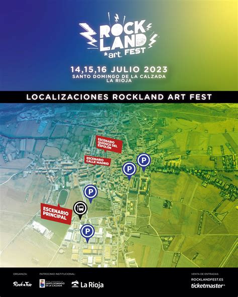 Rockland Art Fest Cartel Horarios Y Localizaciones La Br Jula