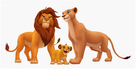 Simba, Nala And Kopa - Lion King Cartoon Characters, HD Png Download ...