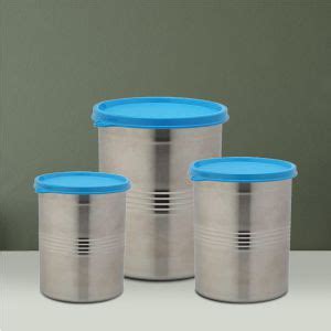 Buy Signoraware Modular Steel Container Round Ml Set Of Mod