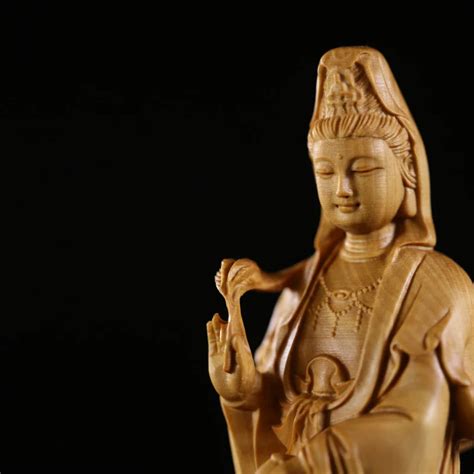 Drag O Guan Yin Est Tua Kuan Yin Est Tua Madeira Buda Est Tua Boxwood