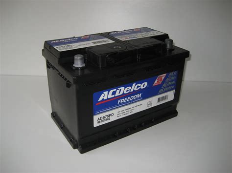 Bateria ACDelco ADS75PD Comp280 Larg175 Alt190 Ponto Das Baterias