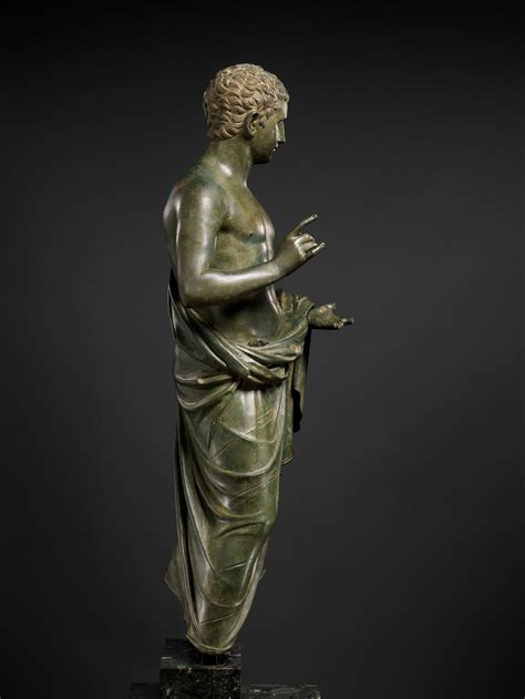 Bronze Statue Of An Aristocratic Boy Roman Augustan The