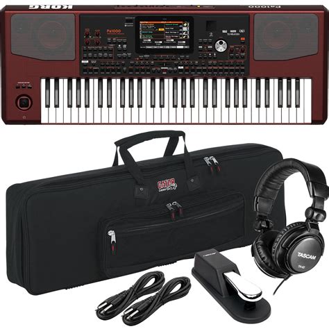 Korg Pa Key Professional Arranger With Speakers Keyboard Stand