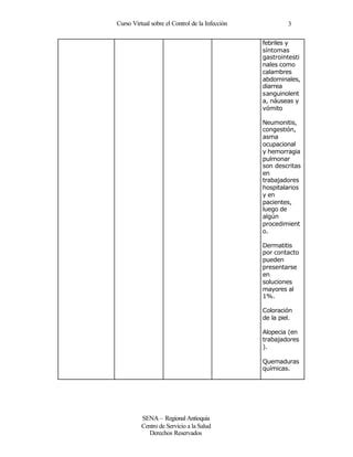 Antis Pticos Y Desinfectantes De Alto Nivel Pdf