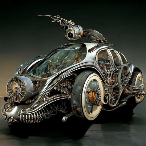 Premium Photo Abstract Futuristic Fantasy Car Generative Ai