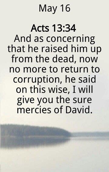 Verse Of The Day Acts 13 Verse Of The Day Corruption Mercy Verses