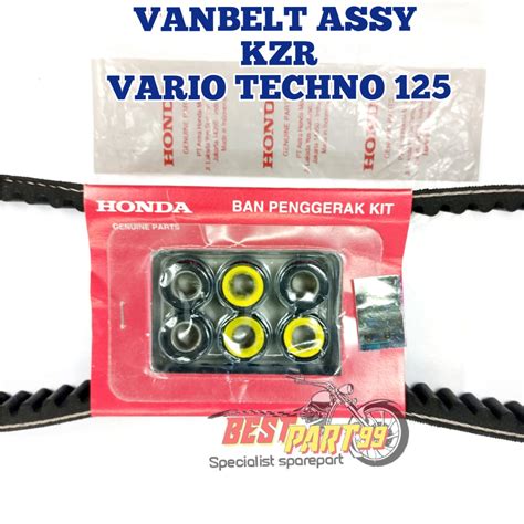 Jual Vanbelt Set Assy KZR Honda Vario Techno Vario 110 Karbu Vario125