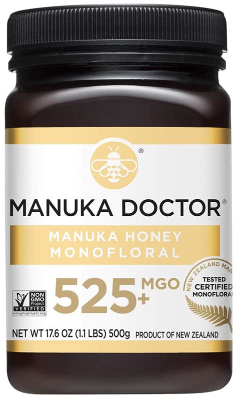 Manuka Doctor Mgo 525 Manuka Honey Monofloral 11 Lbs