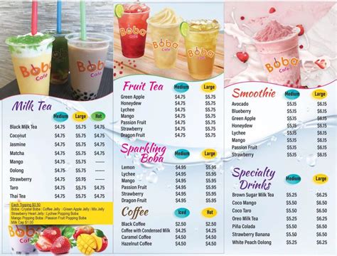 Boba Cafe Bubble Tea Store｜online Order｜atlantic City｜nj