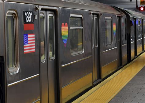 Mta Rolls Out Rainbow Metrocards And Train Decals For Pride Month 6sqft