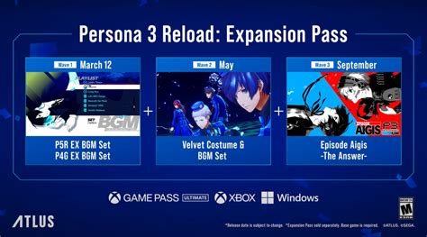 Persona Reload Episode Aigis Releases In September Is Part Of An