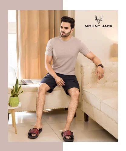 Mount Jack Mens T Shirt Rn Hs At Rs 208piece In Nagpur Id 2849734243091