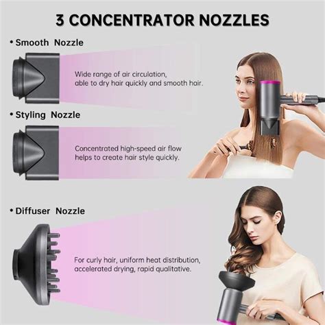 Newdora Professional Hair Dryer W Powerful Inoic Dryer Lightweight