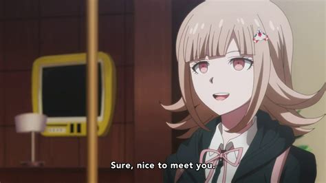 Ai Chiaki Meets Hajime In The New World Program Danganronpa 3 Despair Arc Youtube