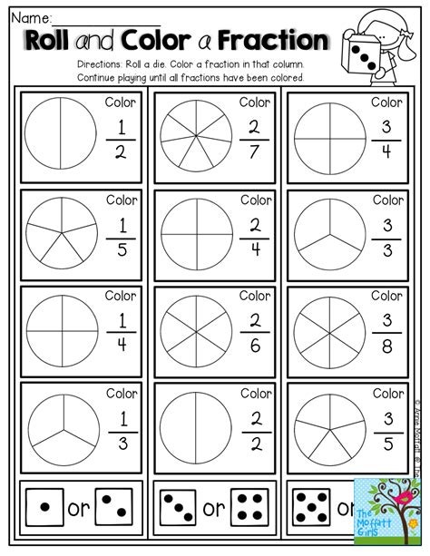 Color By Fraction Equivalent Fractions