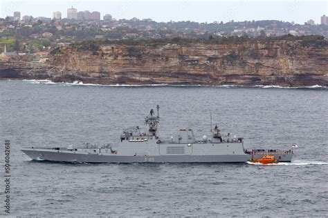 Sydney Australia October 11 2013 INS Sahyadri F49 Shivalik Class