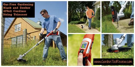 Review Of The Blackanddecker 40v Max Cordless Lithium String Trimmer Lst136w — The Garden Tool