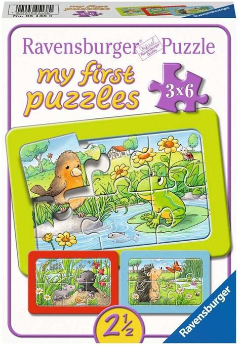 Ravensburger My First Puzzle Kleine Gartentiere X Teile Ab