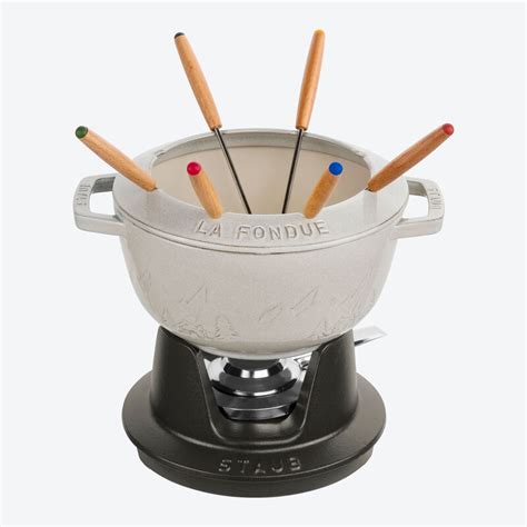 Multifunktionales Guss Fondue Set Für Schokoladen Käse Oder