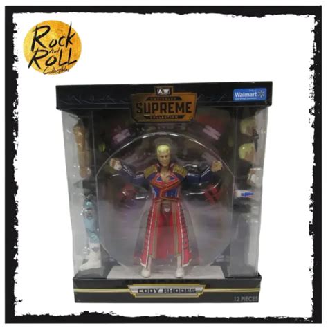 AEW UNRIVALED SUPREME Collection Cody Rhodes Walmart Exclusive 76 99