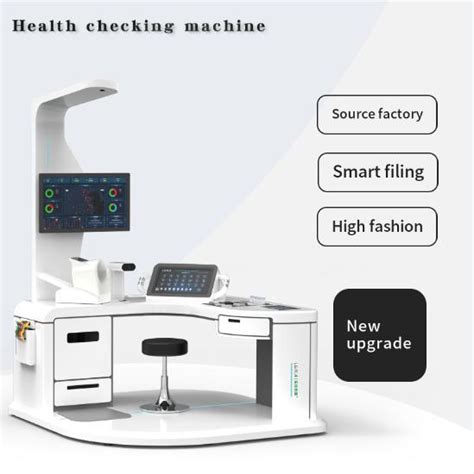 Full Body Health Analyzer Self Service Health Check Up Station Kiosk