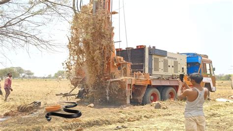 Borewell Drilling 5 Hp Ka Motor Chalega Sirf 130 Feet Me Youtube