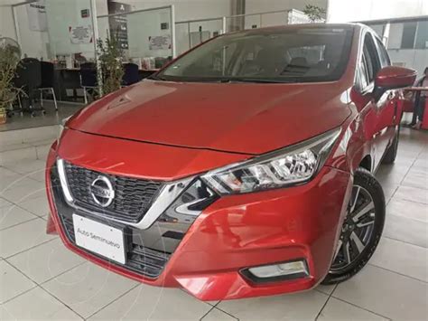 Nissan Versa Advance Usado 2020 Color Rojo Precio 295 000