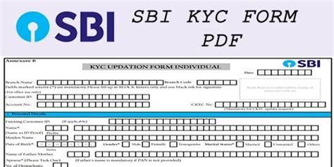 Download Sbi Kyc Form Pdf Kyc Updation Form Individual