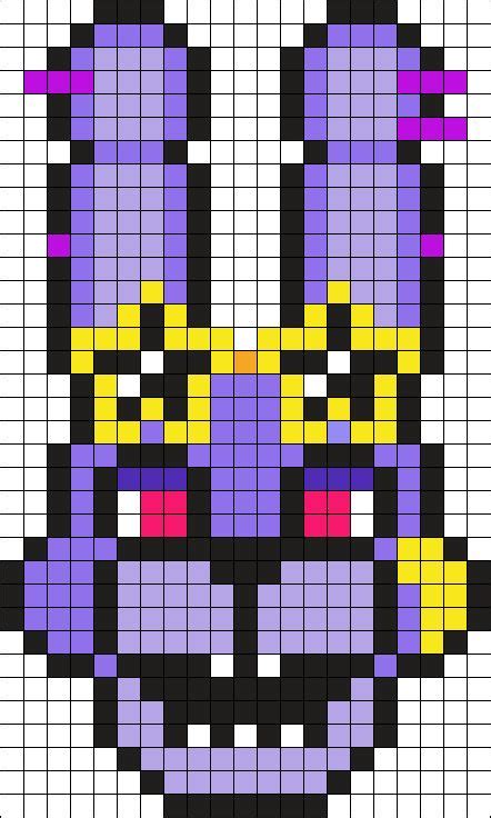 Glamrock Bonnie Fnafsb Perler Bead Pattern Bead Sprites Characters