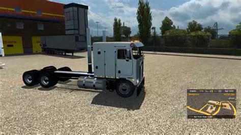 Euro Truck Simulator New Kenworth K Long Frame Youtube