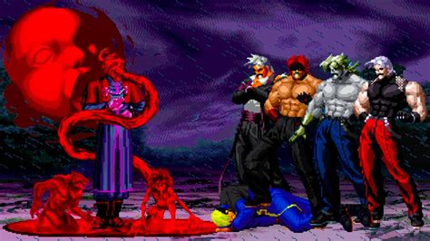 KOF Mugen Corpse Goenitz Vs Rugal Bernstein Team YouTube