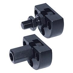 KIPP Quick Fit Couplings With Radial Offset Compensation And Mounting