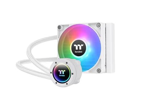 Thermaltake TH120 V2 ARGB Sync White Vs Lian Li Hydroshift LCD 360S CPU