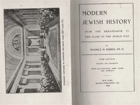 1928 Judaica 2 Books Modern Jewish History And Pharisees Illustrated Maps