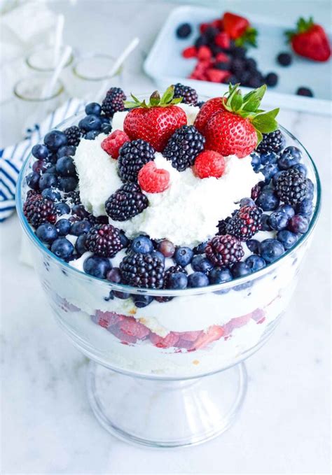 Coconut Berry Trifle Dessert Recipe Happy Money Saver