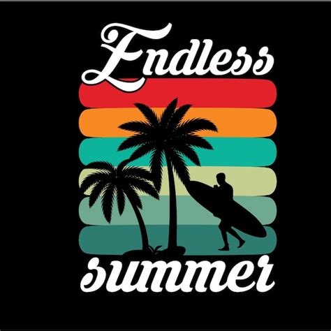 Premium Vector Beach T Shirt Summer Typography Design