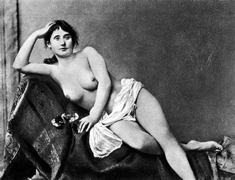 RECLINING NUDE C1885 Greeting Card By Granger