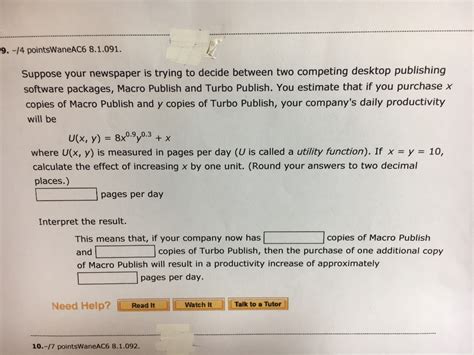 Solved Pointswaneac Suppose Your Newspaper Chegg