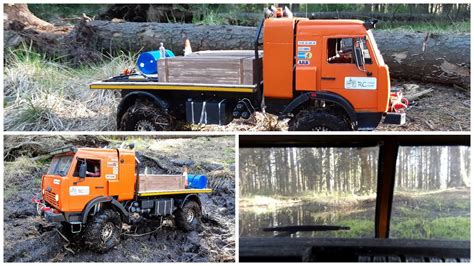 Rc Truck Kamaz 4911 Extreme 4x4 Rc Offroad Youtube