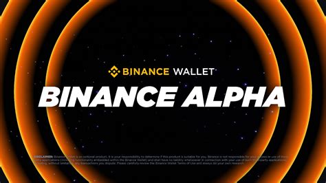 Binance Alpha Liste Une Nouvelle S Rie De Projets Crypto Ro Fran Ais