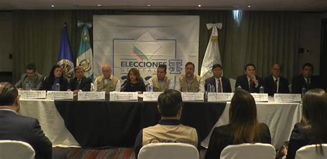 TSE y OEA firman convenio para observación de elecciones en Guatemala