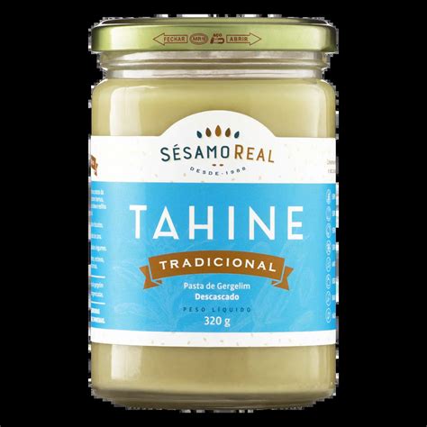 Pasta De Gergelim Tahine Sezamo Real Tradic 320g Supertem